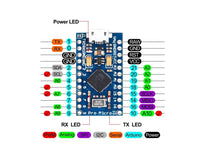 Cargar imagen en el visor de la galería, Placa Desarrollo Compatible Con Arduino Pro Micro