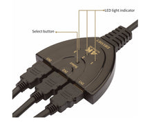 Cargar imagen en el visor de la galería, Adaptador Splitter Hdmi 4k 3x1 Selector