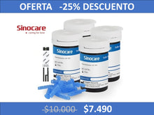 Cargar imagen en el visor de la galería, Pack 50 Lancetas + 50 Tiras de prueba para glucómetro