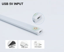 Cargar imagen en el visor de la galería, Lámpara Led Sensor Táctil (21 Led) 30 Cm