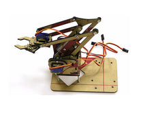 Cargar imagen en el visor de la galería, Brazo Robótico para 4 SG90 Kit 1 (4 servos incluídos)