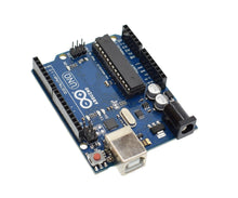 Cargar imagen en el visor de la galería, Placa desarrollo UNO R3 Atmega328p chip removible + Cable USB