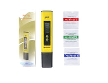 Cargar imagen en el visor de la galería, Medidor de pH + 3 soluciones +80 tiras medidoras de pH