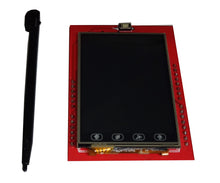 Cargar imagen en el visor de la galería, Shield pantall LCDTft 2,4 Táctil + Lápiz Arduino