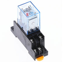 Cargar imagen en el visor de la galería, Relé 220v Hh52p My2nj + Zocalo 2no + 2nc