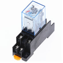 Cargar imagen en el visor de la galería, Relé 220v Hh52p My2nj + Zocalo 2no + 2nc