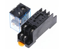 Cargar imagen en el visor de la galería, Relé 220v Hh52p My2nj + Zocalo 2no + 2nc