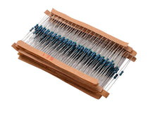 Cargar imagen en el visor de la galería, Kit 600 Resistencias 1/4 W (30 valores)