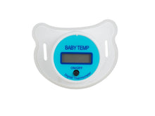 Cargar imagen en el visor de la galería, Chupete termómetro bebé Azul