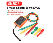 Cargar imagen en el visor de la galería, Secuencímetro trifásico SM852B