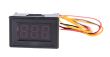 Cargar imagen en el visor de la galería, Voltímetro de panel 0 - 100V 35x23x20mm