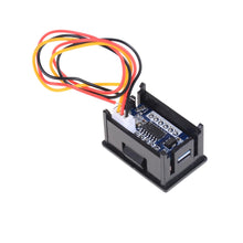 Cargar imagen en el visor de la galería, Voltímetro de panel 0 - 100V 35x23x20mm
