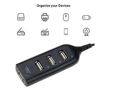 Cargar imagen en el visor de la galería, Hub Usb 4 Puertos En 1