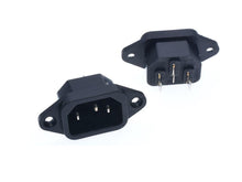 Cargar imagen en el visor de la galería, Conector chasis macho C14 250V 10A