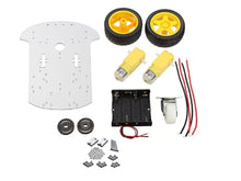 Cargar imagen en el visor de la galería, Chasis smart car 3 ruedas Compatible con Arduino