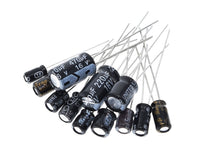 Cargar imagen en el visor de la galería, Kit 120 condensadores electrolíticos 12 valores