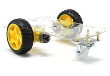Cargar imagen en el visor de la galería, Chasis smart car 3 ruedas Kit 4 compatible con Arduino
