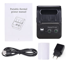 Cargar imagen en el visor de la galería, Mini Impresora Térmica Bluetooth Portátil 58mm Boletas Sii