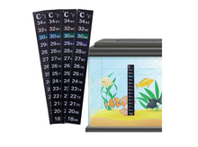 Cargar imagen en el visor de la galería, Pack 5 Tira Adhesiva Termómetro Lcd Acuario