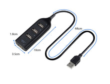 Cargar imagen en el visor de la galería, Hub Usb 4 Puertos En 1