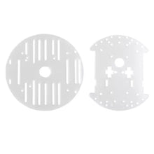 Cargar imagen en el visor de la galería, Chasis smart car Circular 4 ruedas Compatible con Arduino