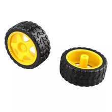 Cargar imagen en el visor de la galería, Chasis smart car Circular 4 ruedas Compatible con Arduino