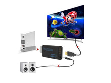 Cargar imagen en el visor de la galería, Adaptador Conversor Nintendo Wii A Hdmi + Audio 3.5mm