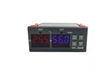 Cargar imagen en el visor de la galería, Termostato control temperatura y humedad STC 3028