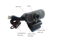 Cargar imagen en el visor de la galería, Cámara Web Webcam Hd 1080p Video HD Zoom