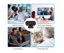 Cargar imagen en el visor de la galería, Cámara Web Webcam Hd 1080p Video HD Zoom