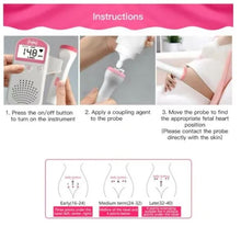 Cargar imagen en el visor de la galería, Doppler Fetal Monitor de latidos cardíacos