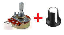 Cargar imagen en el visor de la galería, Potenciómetro 1k + Perilla 6mm