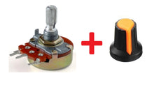 Cargar imagen en el visor de la galería, Potenciómetro 5k + Perilla 6mm