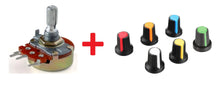 Cargar imagen en el visor de la galería, Potenciómetro 50k + Perilla 6mm