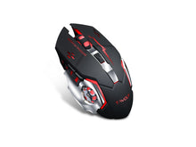 Cargar imagen en el visor de la galería, Mouse Gamer Inalámbrico Usb Recargable Led T-wolf