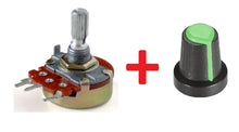 Cargar imagen en el visor de la galería, Potenciómetro 10k + Perilla 6mm