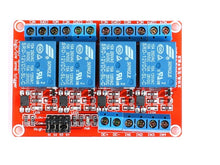 Cargar imagen en el visor de la galería, Módulo Relé 12v 4 Canales Arduino Terminal Block
