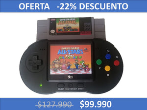 Poke Fami Dx Portátil Compatible Con Super Nintendo Snes