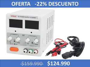 Fuente De Poder Regulable Laboratorio 30V 5A HYELEC Hy3005ET