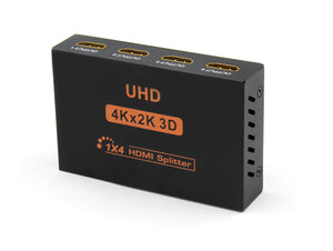 Splitter Hdmi 1080p 1x4 Full Hd 1 Entrada 4 Salidas 4k Y 3d