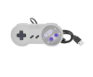 Control Joystick Super Nintendo Snes Usb Pc - Mac