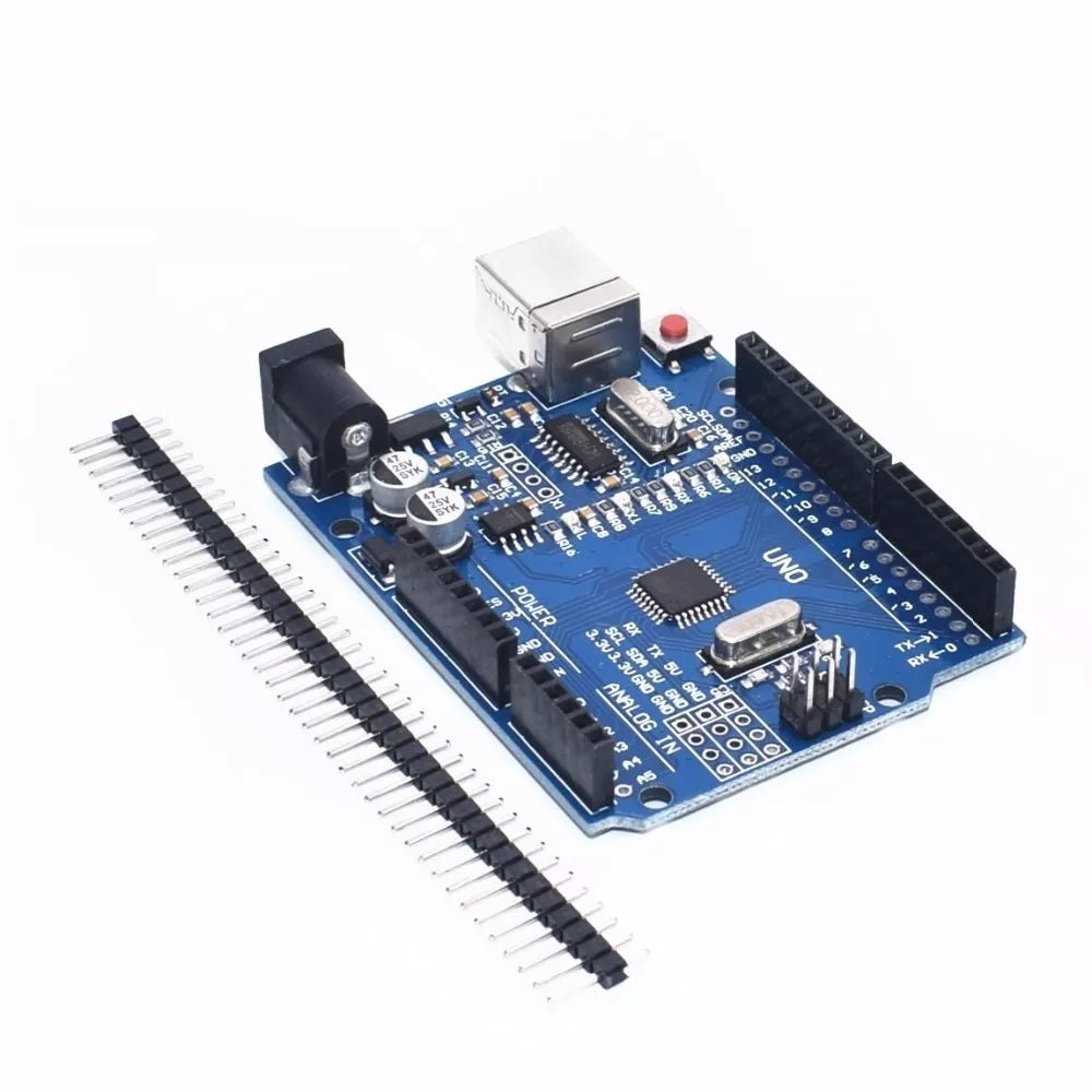 Placa desarrollo UNO Atmega 328P R3 compatible (sin cable USB)