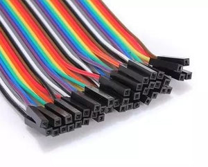 Pack 30 cables 20 cm (10 m-m + 10 h-h + 10 m-h)