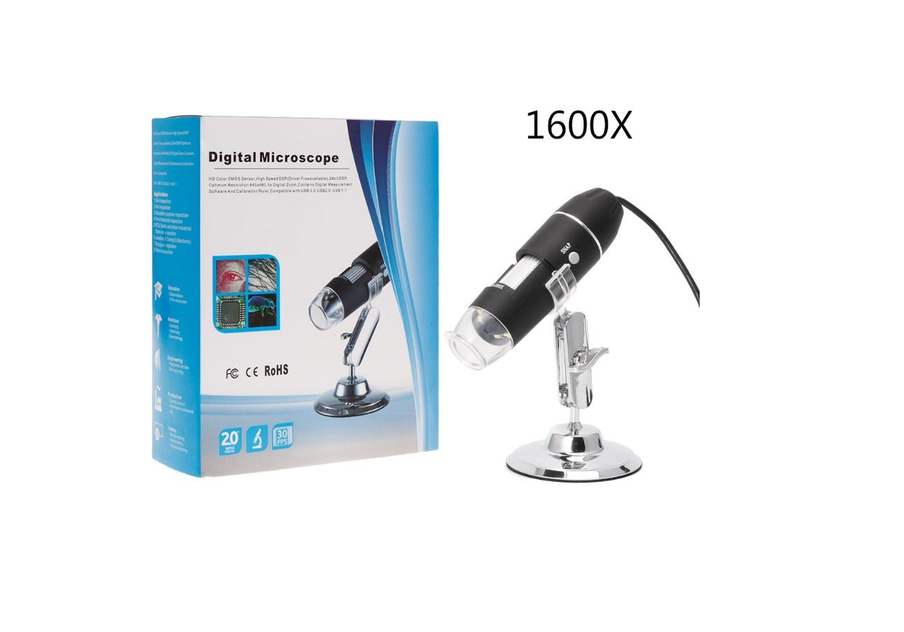 Microscopio Digital Usb 1600x Profesional
