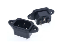 Cargar imagen en el visor de la galería, Conector chasis macho C14 250V 10A
