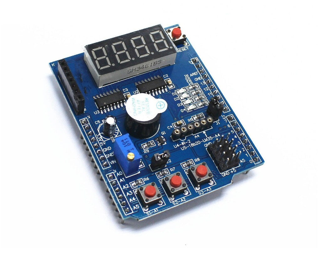 Shield Expansión Multifunción Aprendizaje Xd-203 Arduino