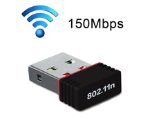 Cargar imagen en el visor de la galería, Adaptador Wifi Usb 2.0 150mbps 2,4 Ghz 802,11 B/g/n
