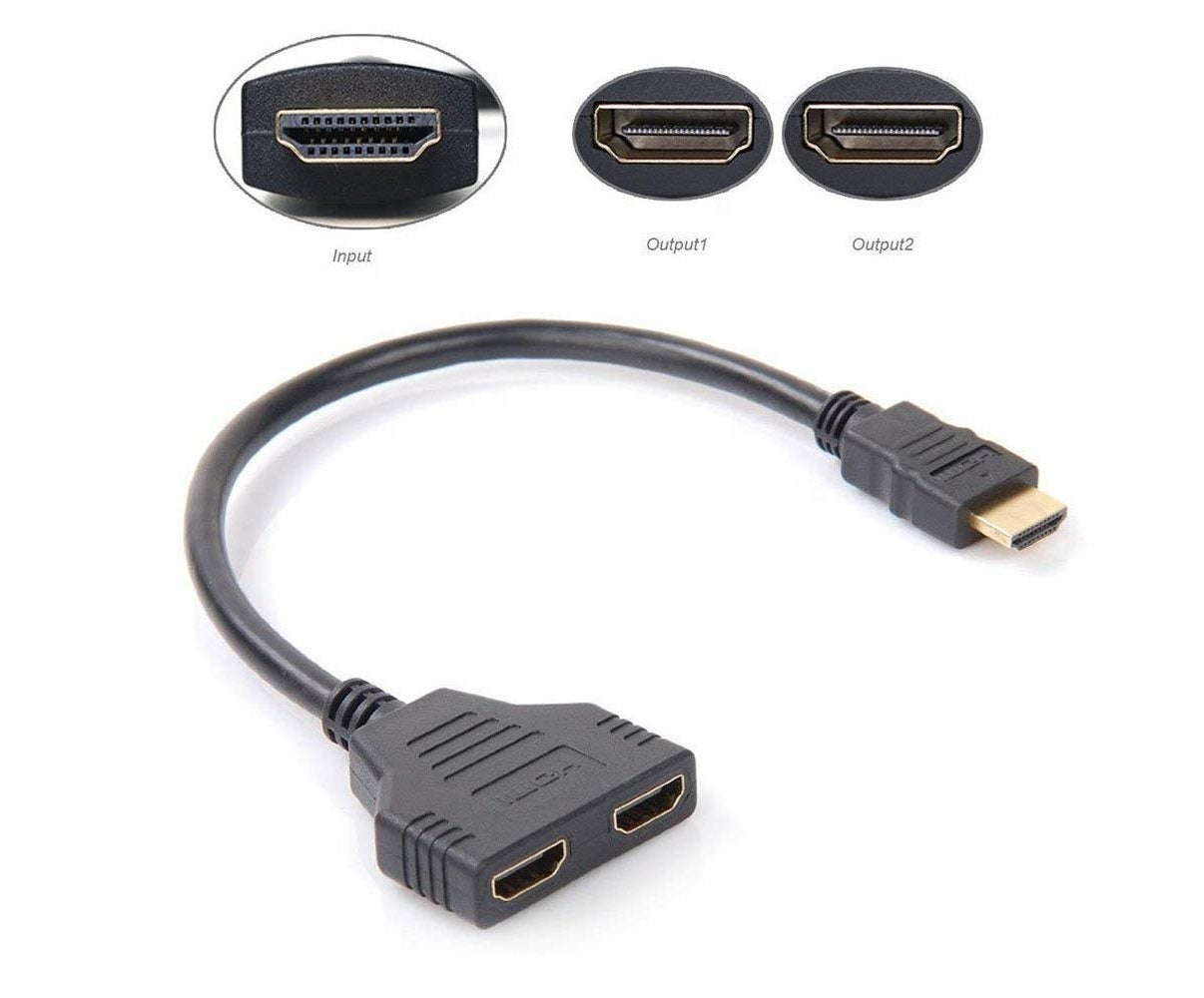 Adaptador Mini HDMI macho a HDMI hembra 1080p