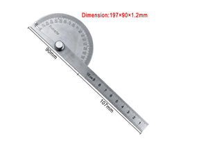 Goniómetro de acero inoxidable