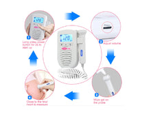 Cargar imagen en el visor de la galería, Doppler Fetal Monitor Latidos Fetales Bebés)
